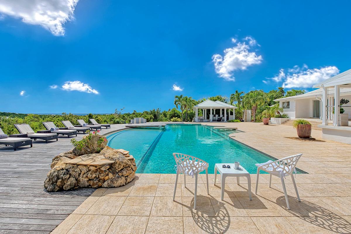 Charming Villa rental St Martin - Pool large view